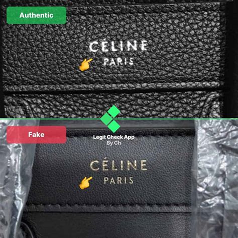 celine paris bag how to spot fake|how to check celine purse.